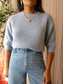 Nukus kitty woolmix pullover faded blue
