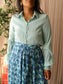 Nümph darva crinkle blouse ether