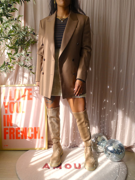 Via Vai overknee boots livia beige