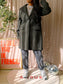 OPUS bouclé blazercoat haiba dark forest