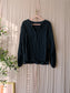 OPUS frapina crinkle blouse zwart