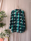OPUS cotton artwork shirt fumine deep teal