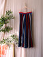 & Other Stories stripe knit lurex skirt