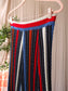 & Other Stories stripe knit lurex skirt