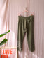 Ottod'Ame silk pantalon army