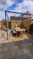 Tuinstoelen set/4 webbing warm grey
