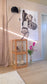 Ferm Living Miru Glass Montre kast natural oak