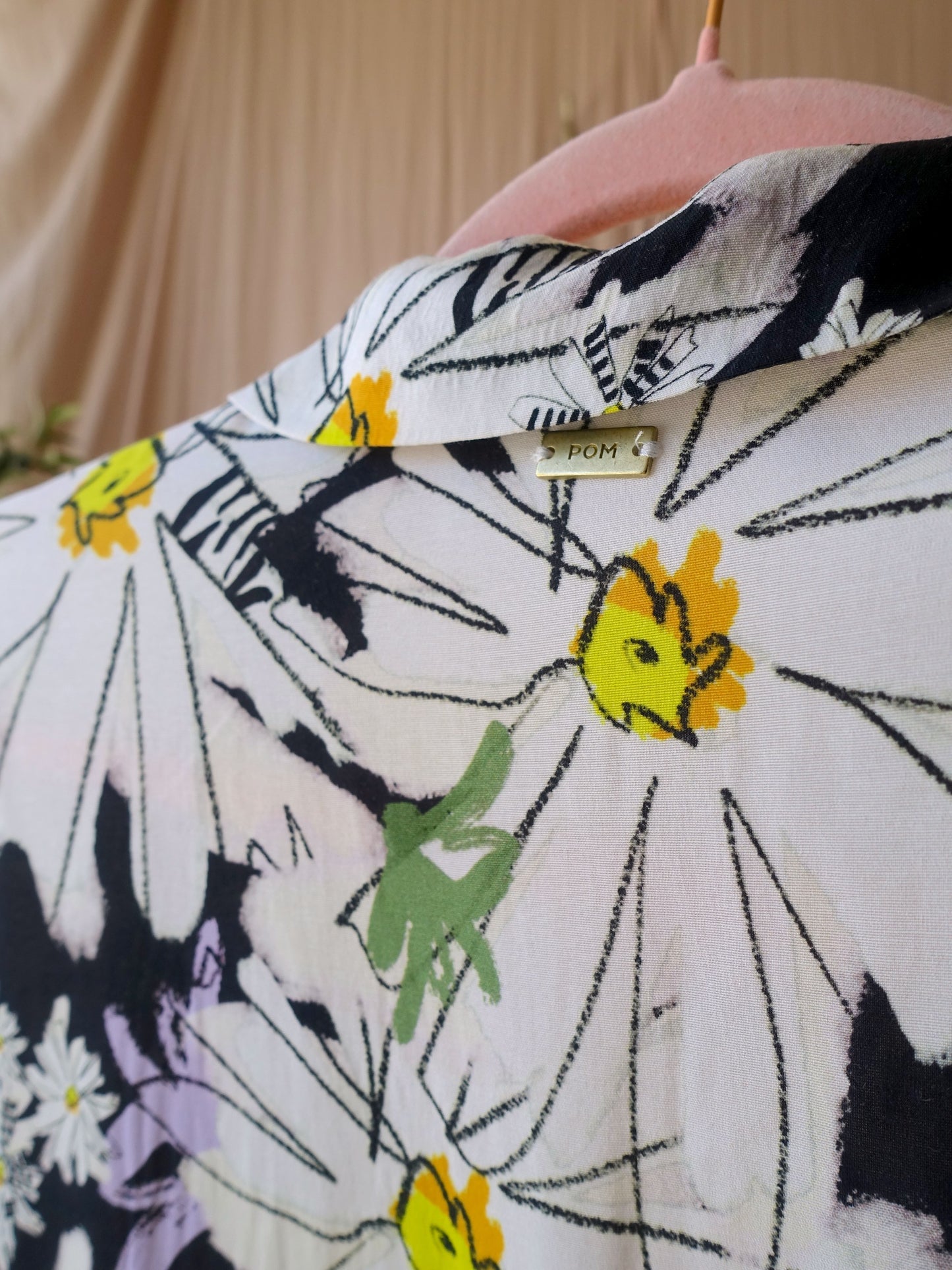 POM Amsterdam cupromix floral jurk