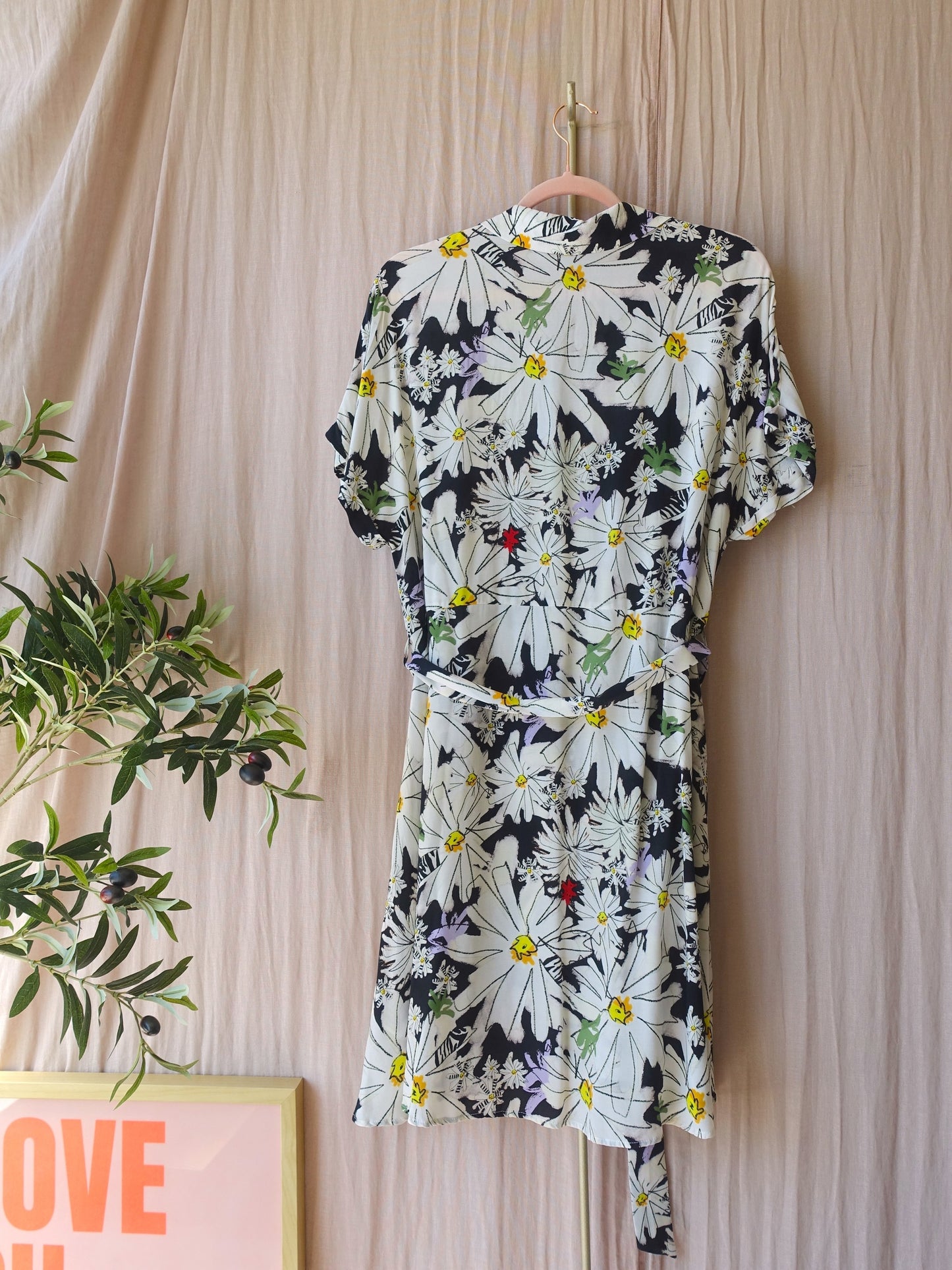 POM Amsterdam cupromix floral jurk