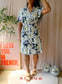 POM Amsterdam cupromix floral jurk
