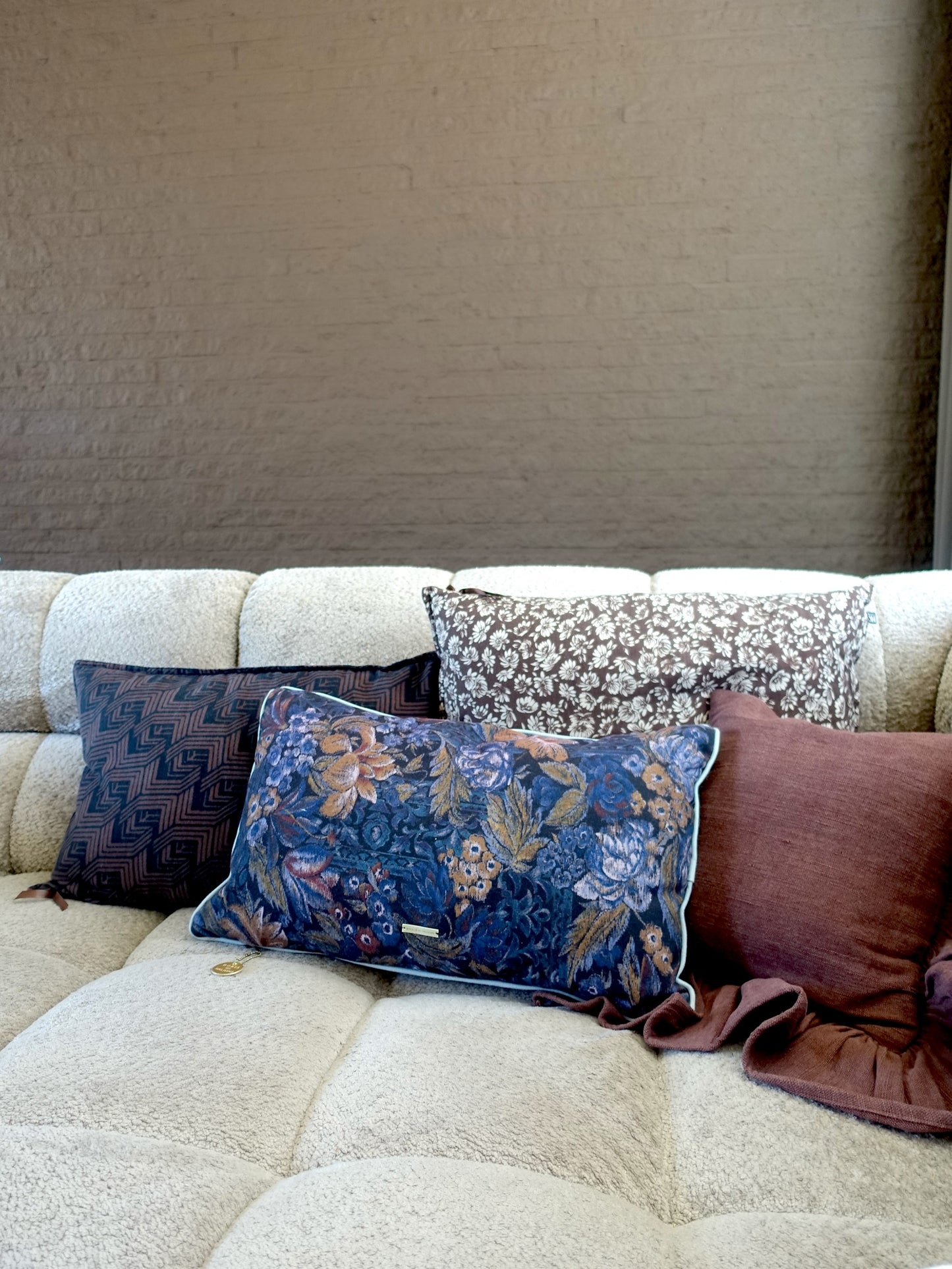 Doris for HKLiving vintage printed kussen