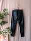 Paule Ka 100% lamb leather pants zwart