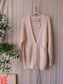 Penn & Ink mohairmix oversized cardigan rose quartz