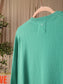 People's Republic Of Cashmere women's fitted roundneck spearmint