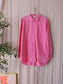 Peppercorn oversized crispy shirt cotton candy