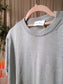 Peter Hahn woolmark knit tee silver grey
