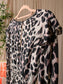 Phase Eight chelsie leopard wrap midi jurk