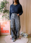 GRATIS BIJ BESTEDING V.A. €100 - Alysi Italian designer mohairmix knit navy