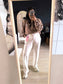 Zerres straight fit pantalon ecru