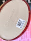 Le Creuset large oval serving bowl cerise