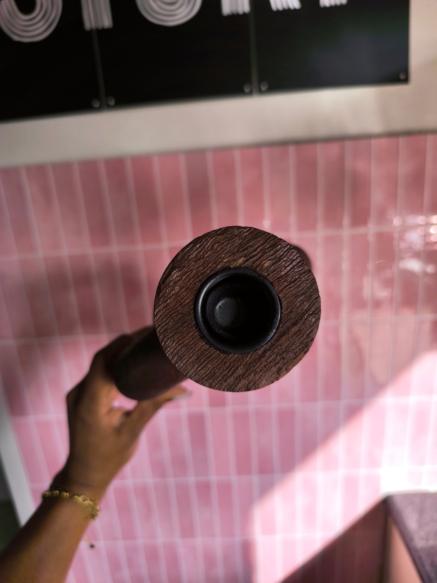 Light & Living andrea kandelaar mango hout