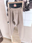 GRATIS BIJ BESTEDING V.A. €100 Poools knitted pants taupe beige