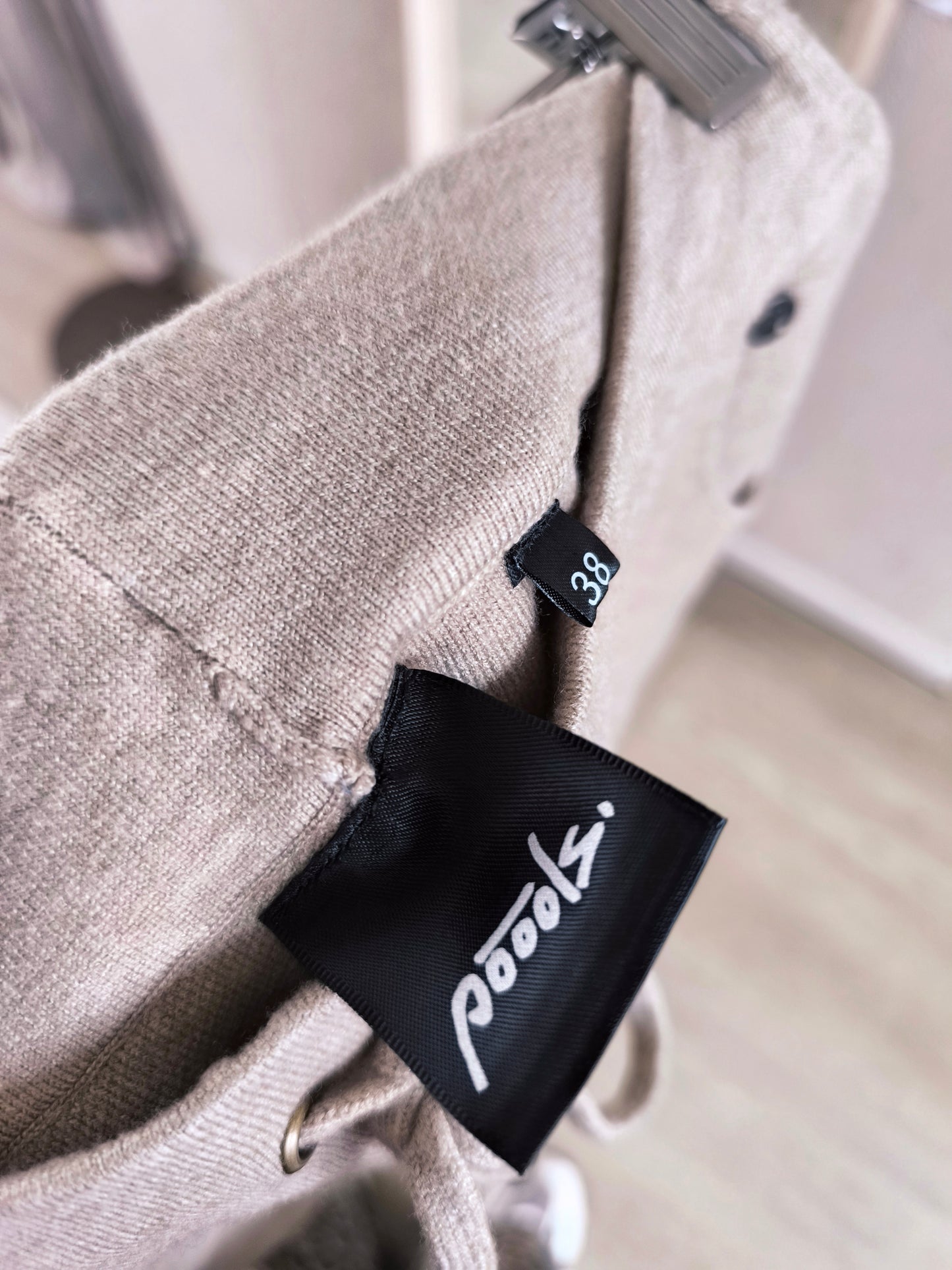 GRATIS BIJ BESTEDING V.A. €100 Poools knitted pants taupe beige