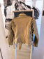 AllSaints 100% buffalo leather biker jacket