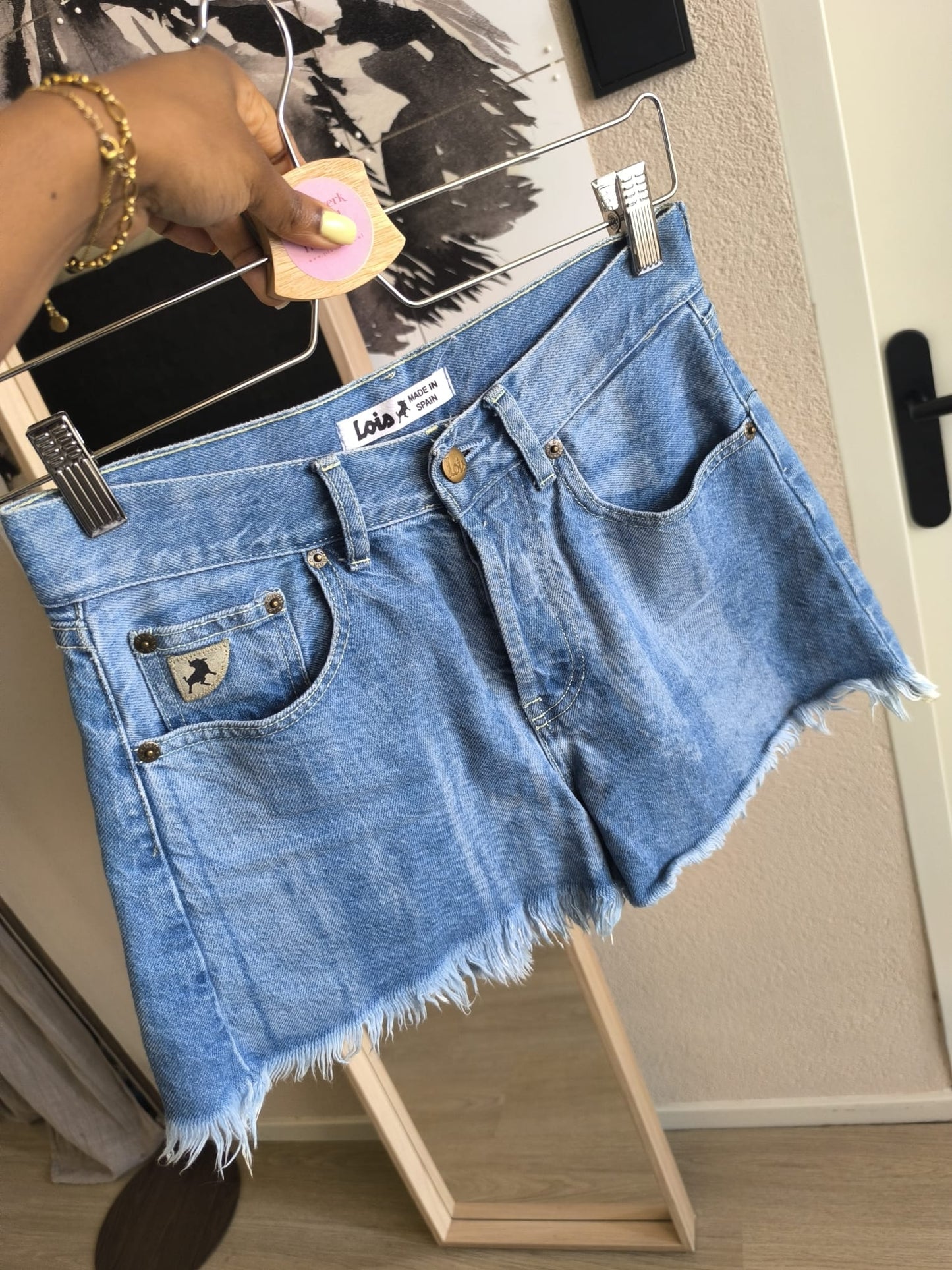Lois Sandra - C denim shorts