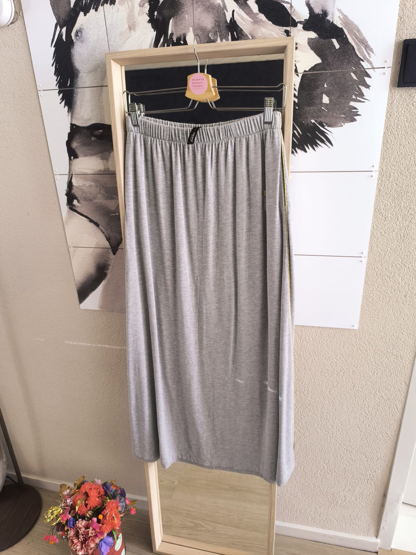 10DAYS modal maxi jersey rok grey