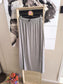 10DAYS modal maxi jersey rok grey