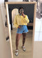 Lois Sandra - C denim shorts