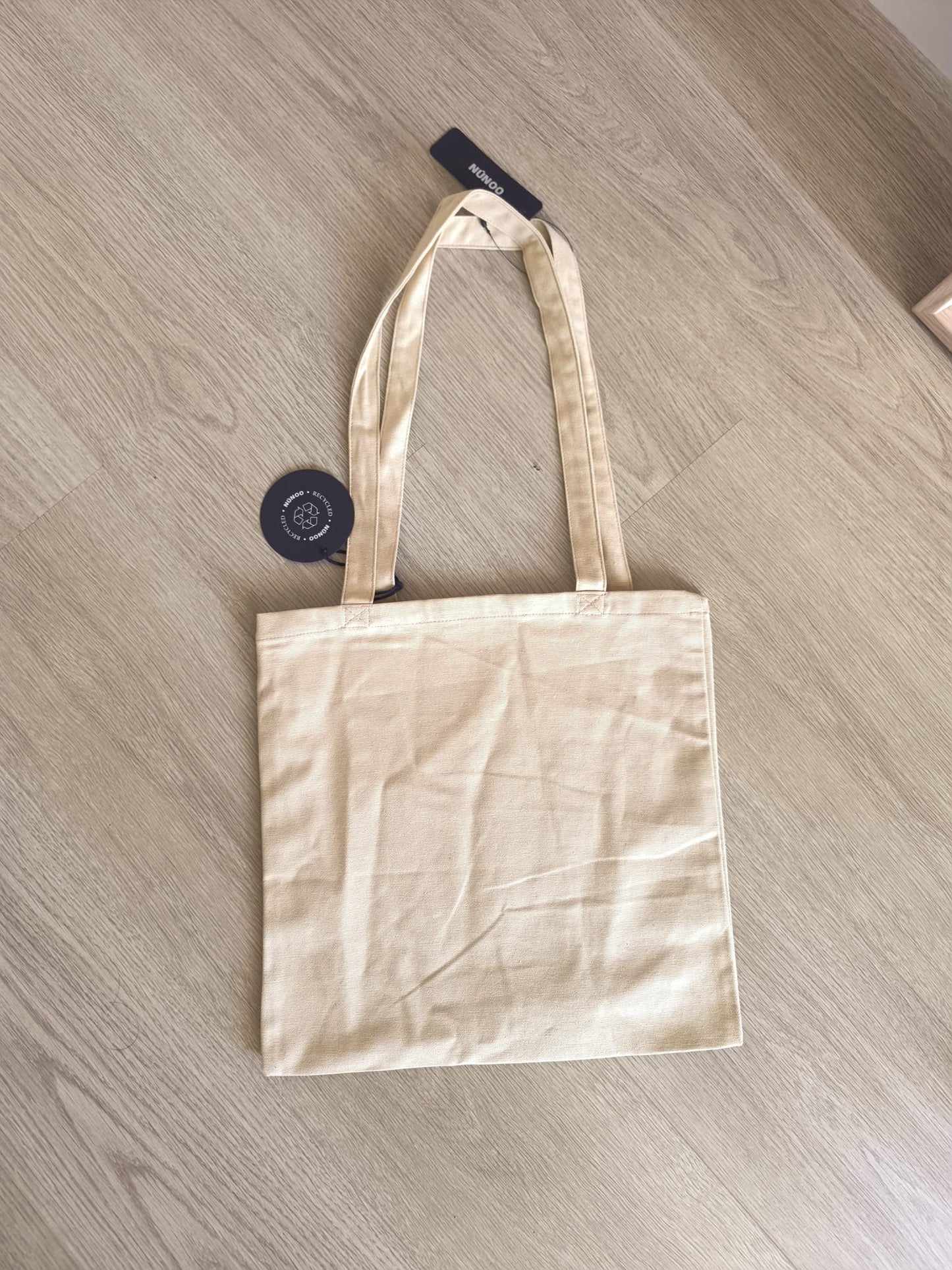 Núnoo recycled canvas shopper tote bag