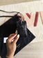Zadig & Voltaire grained leather boxy bag xs Noir