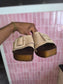 Notre-V chunky western mules beige / brown