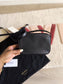 Zadig & Voltaire grained leather boxy bag xs Noir