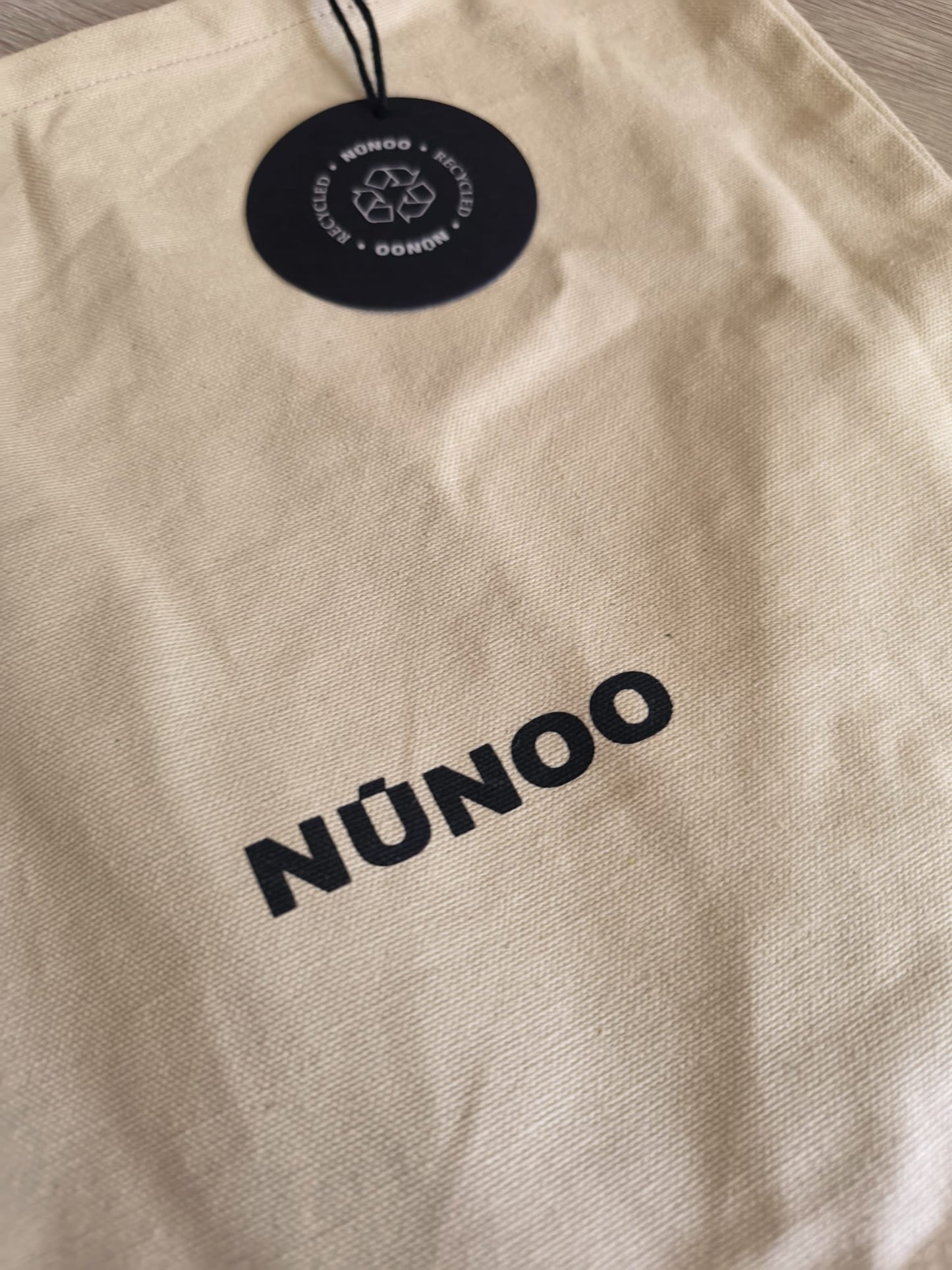 Núnoo recycled canvas shopper tote bag