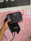 Zadig & Voltaire grained leather boxy bag xs Noir