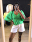 Scotch & Soda broderie anglaise cropped top