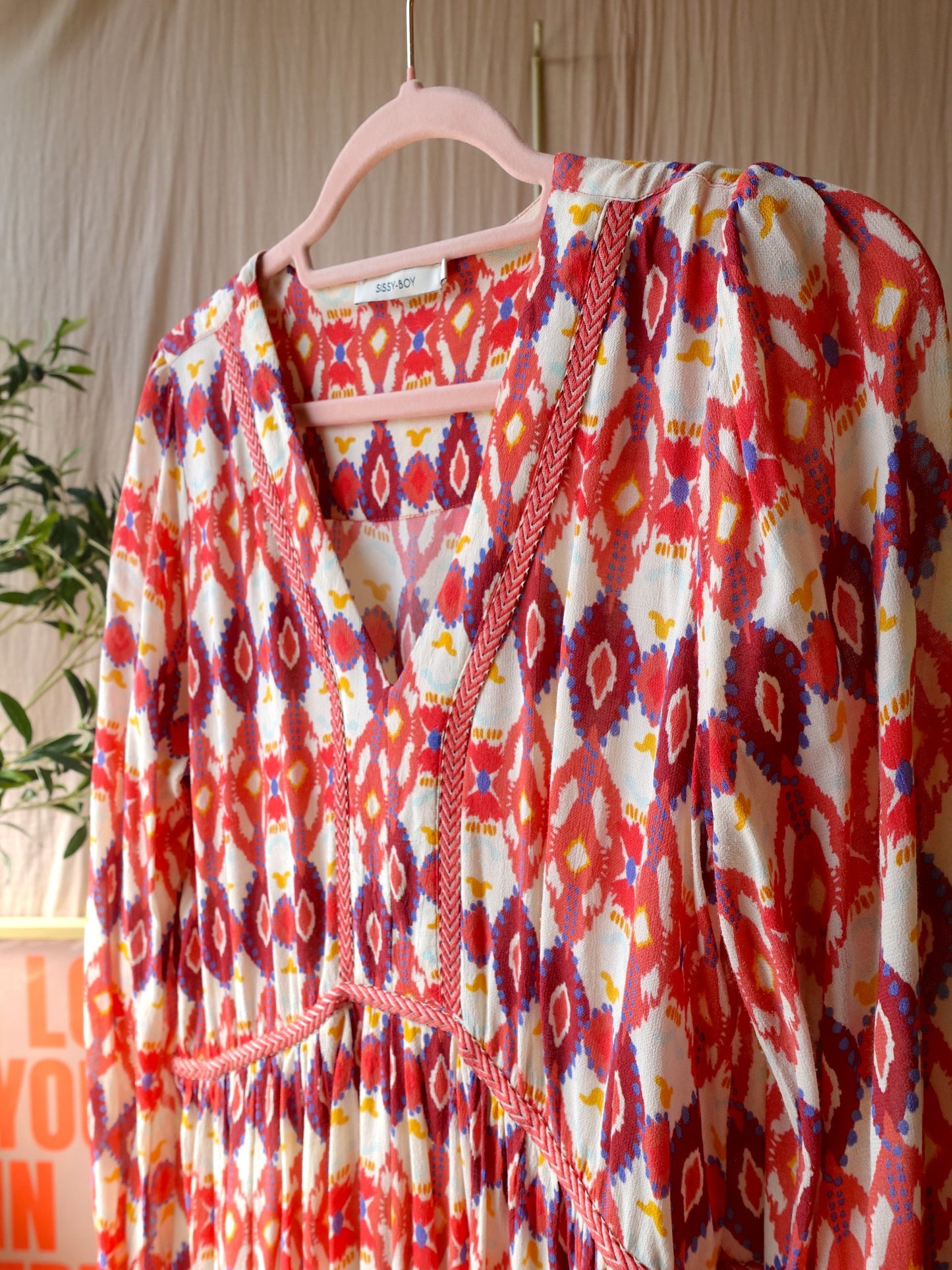 Sissy-Boy bohemian ethnic print maxi jurk