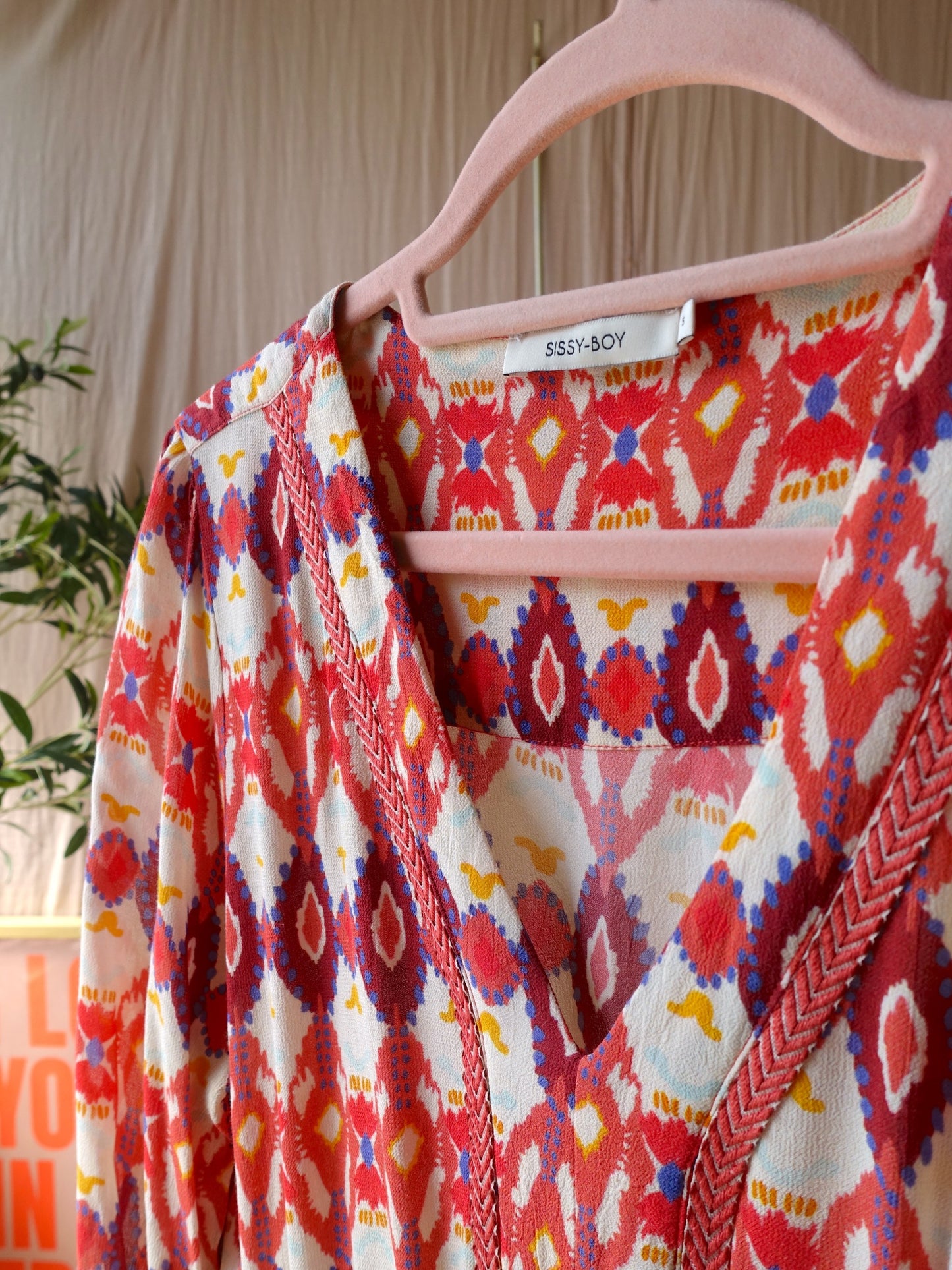 Sissy-Boy bohemian ethnic print maxi jurk