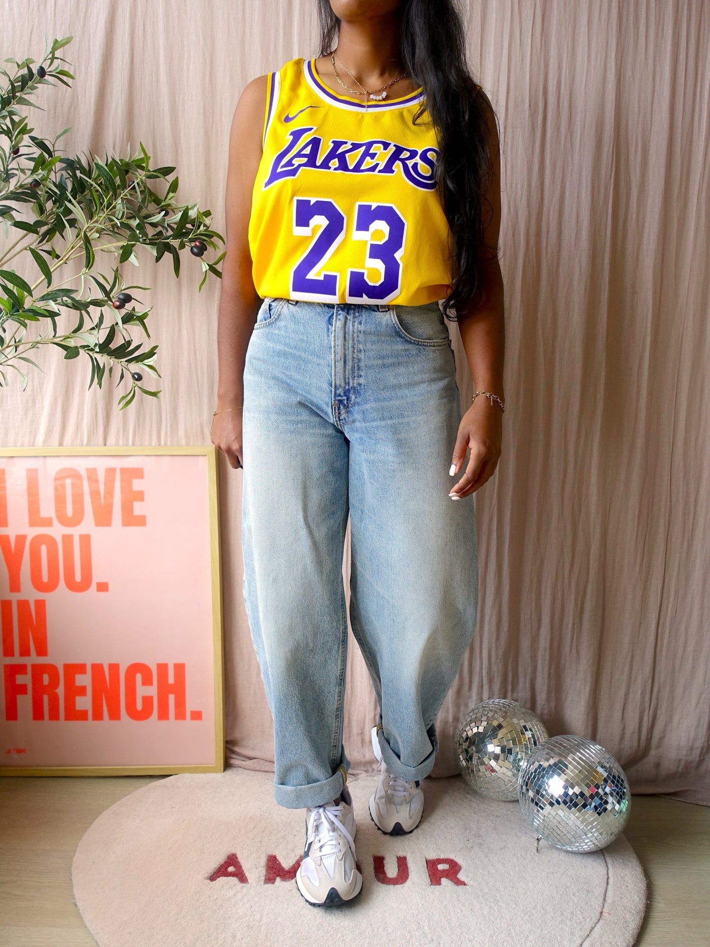 Nike Lebron James Los Angeles Lakers Icon Edition top