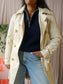 McGregor classic 90's designer trenchcoat panna cotta