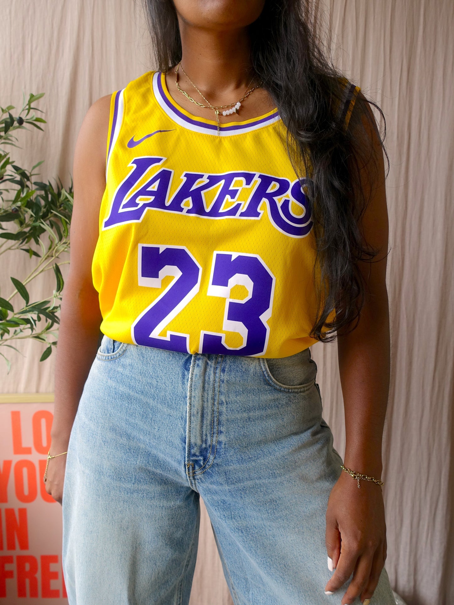 Nike Lebron James Los Angeles Lakers Icon Edition top