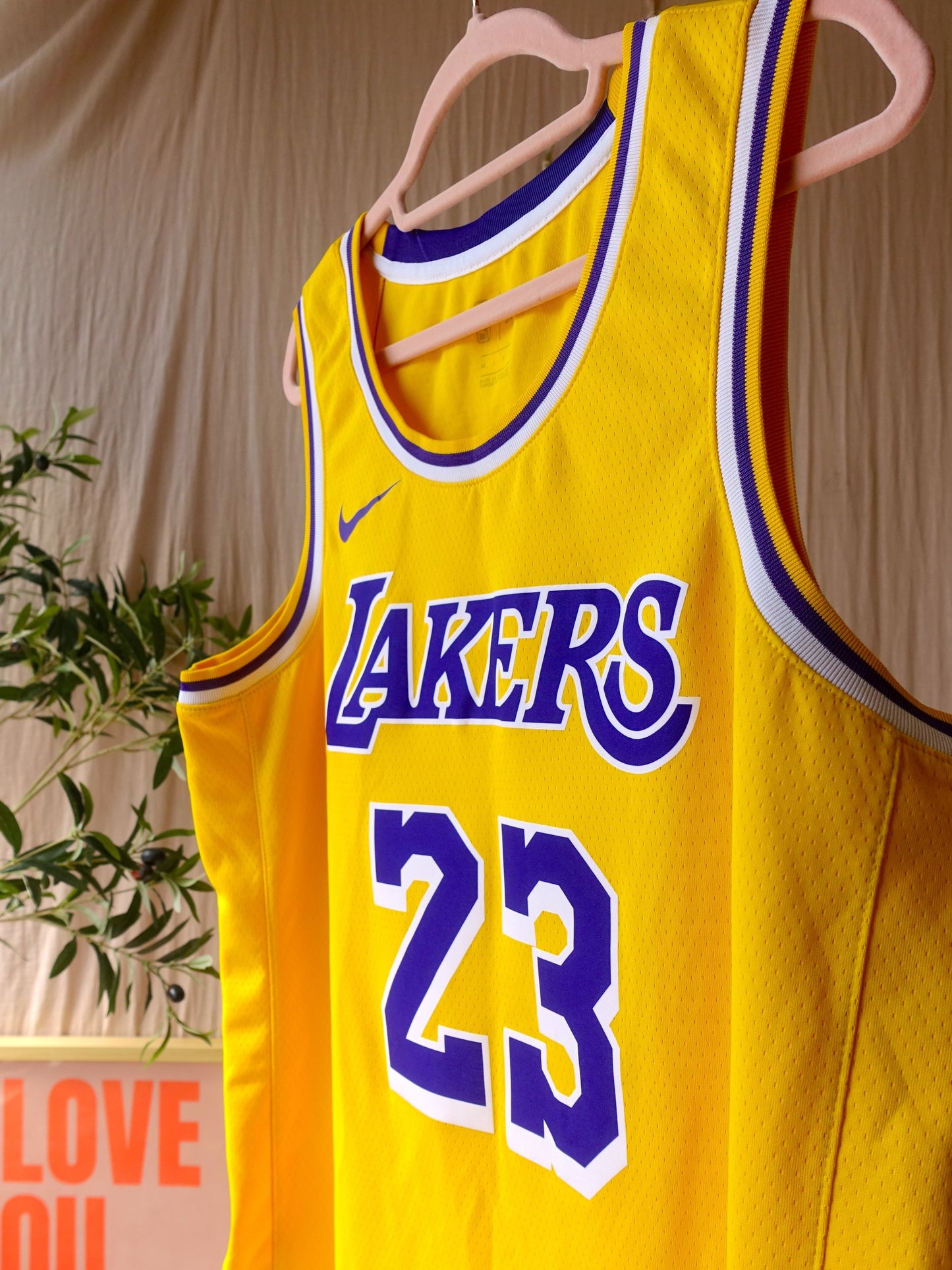 Nike Lebron James Los Angeles Lakers Icon Edition top