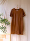 ARMA 100% goat leather classic jurk cognac
