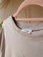 American Vintage Fizvalley tee taupe beige