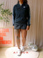 Adidas Firebird relaxed track jacket zwart