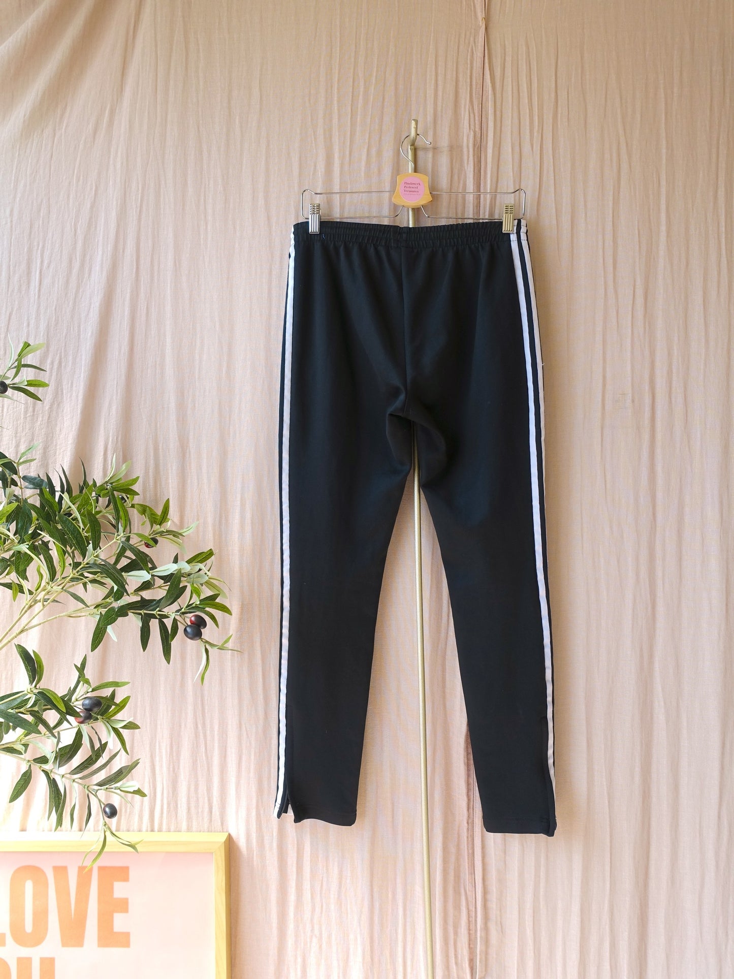 Adidas Firebird classic slim fit pants black