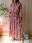 Sissy-Boy Elodie bohemian maxi jurk roest